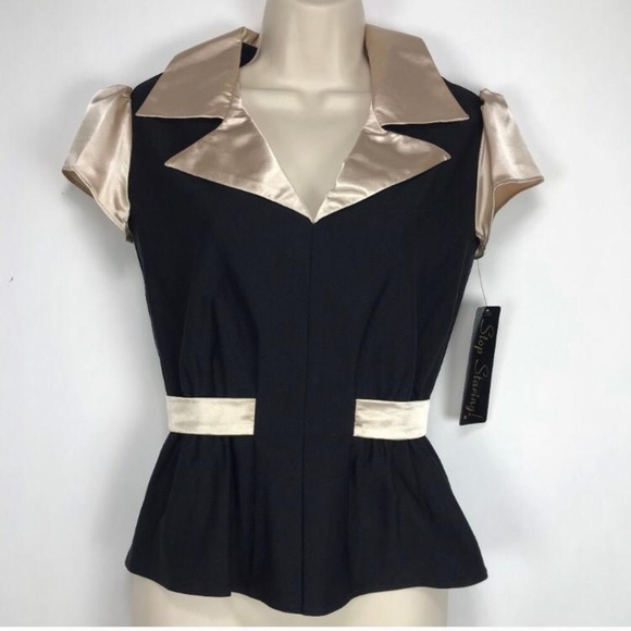 Stop Staring Tops - Stop Staring Top NWT Small Pinup Rockabilly